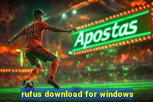 rufus download for windows